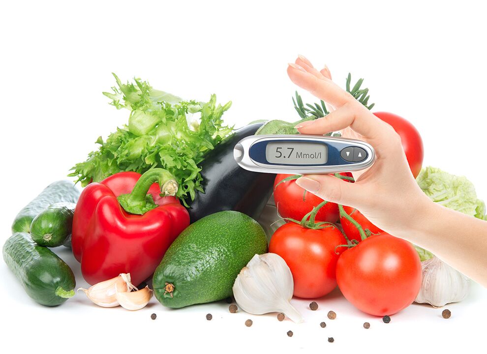 diabet zaharat și legume