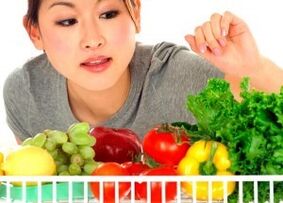 fructe și legume pentru dieta japoneză