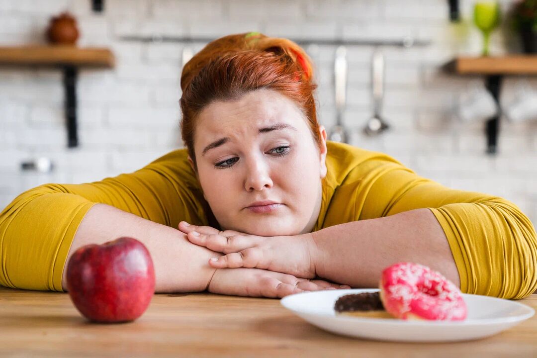 Refuzul produselor de cofetărie în favoarea fructelor dacă sunteți supraponderal