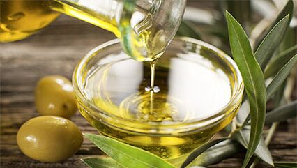 Uleiul de măsline este un produs important în meniul zilnic al dietei mediteraneene. 