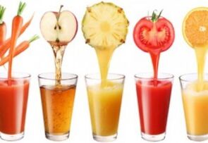Sucuri de fructe și legume pentru o dietă de băut